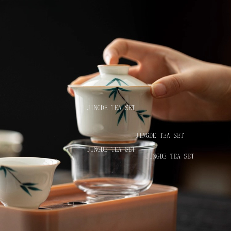Sứ Di Động Bình Trà Và Bộ Cốc  - đánh giá và giá Korean Tea Set
