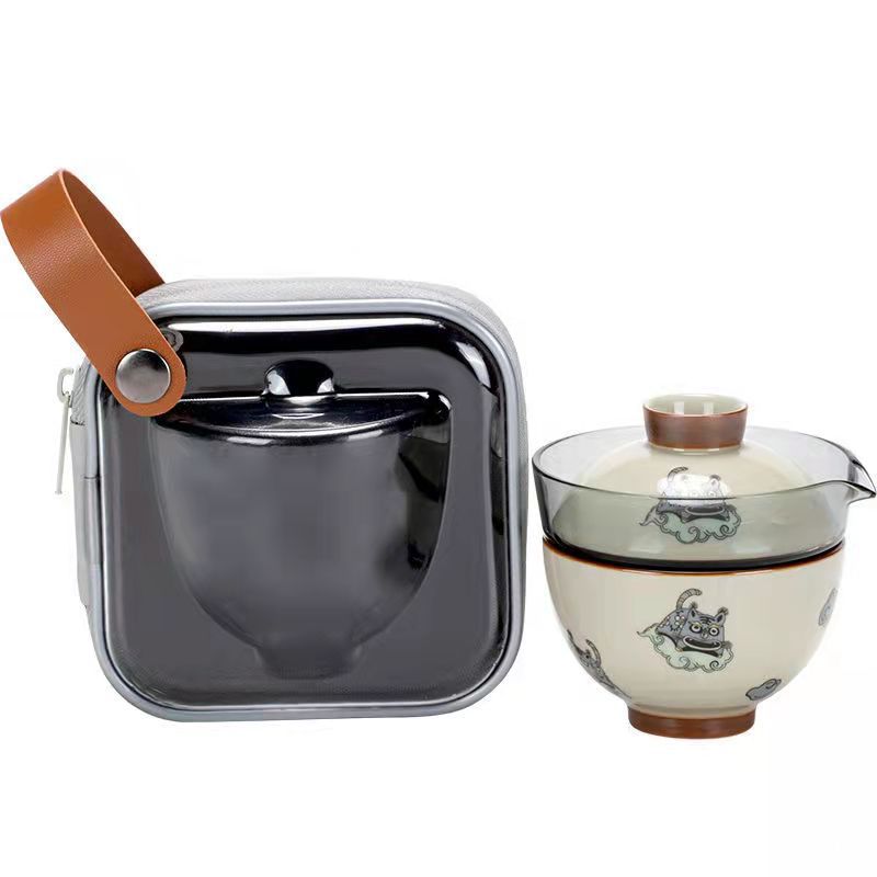 Du Lịch Trà Túi Xách Túi Nhanh - đánh giá và giá Korean Tea Set